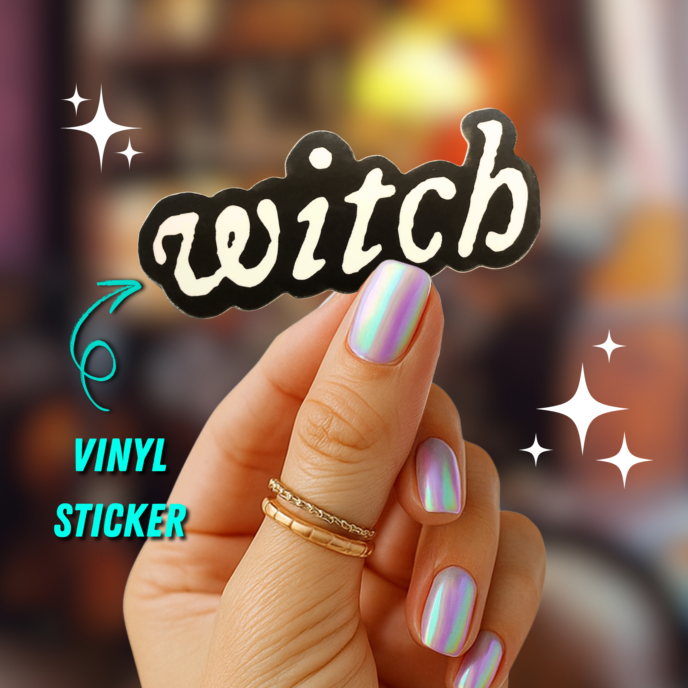 Witch Sticker