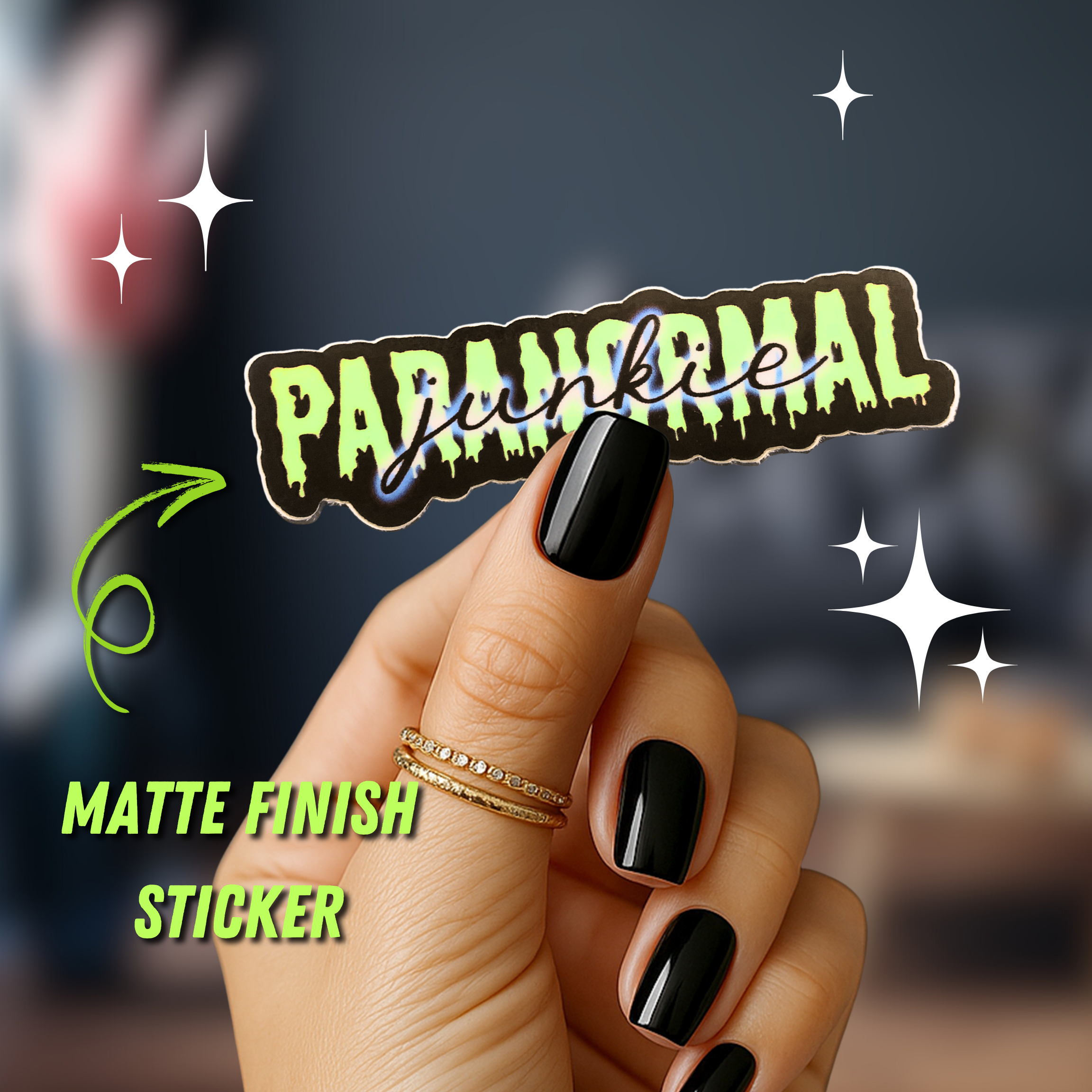 Paranormal Junkie Sticker