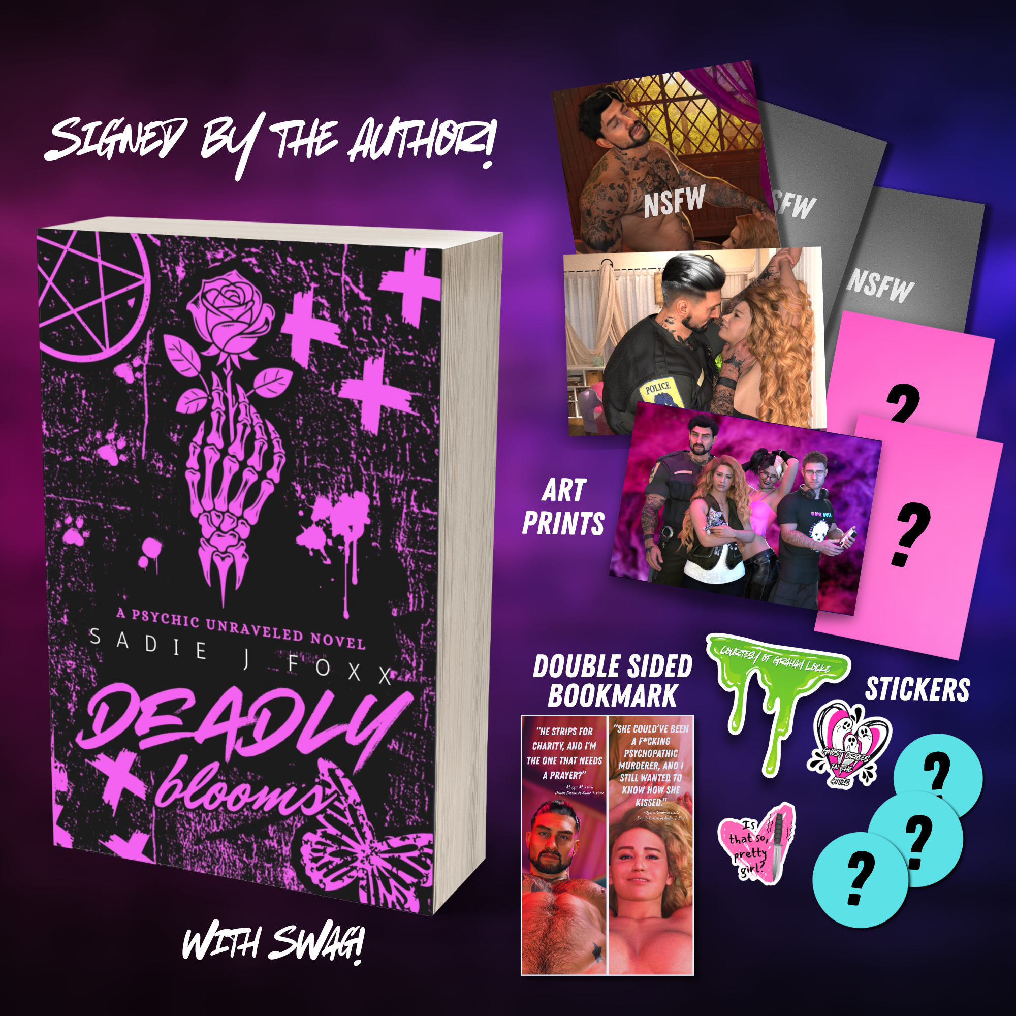 Deadly Blooms - Signed Copy
