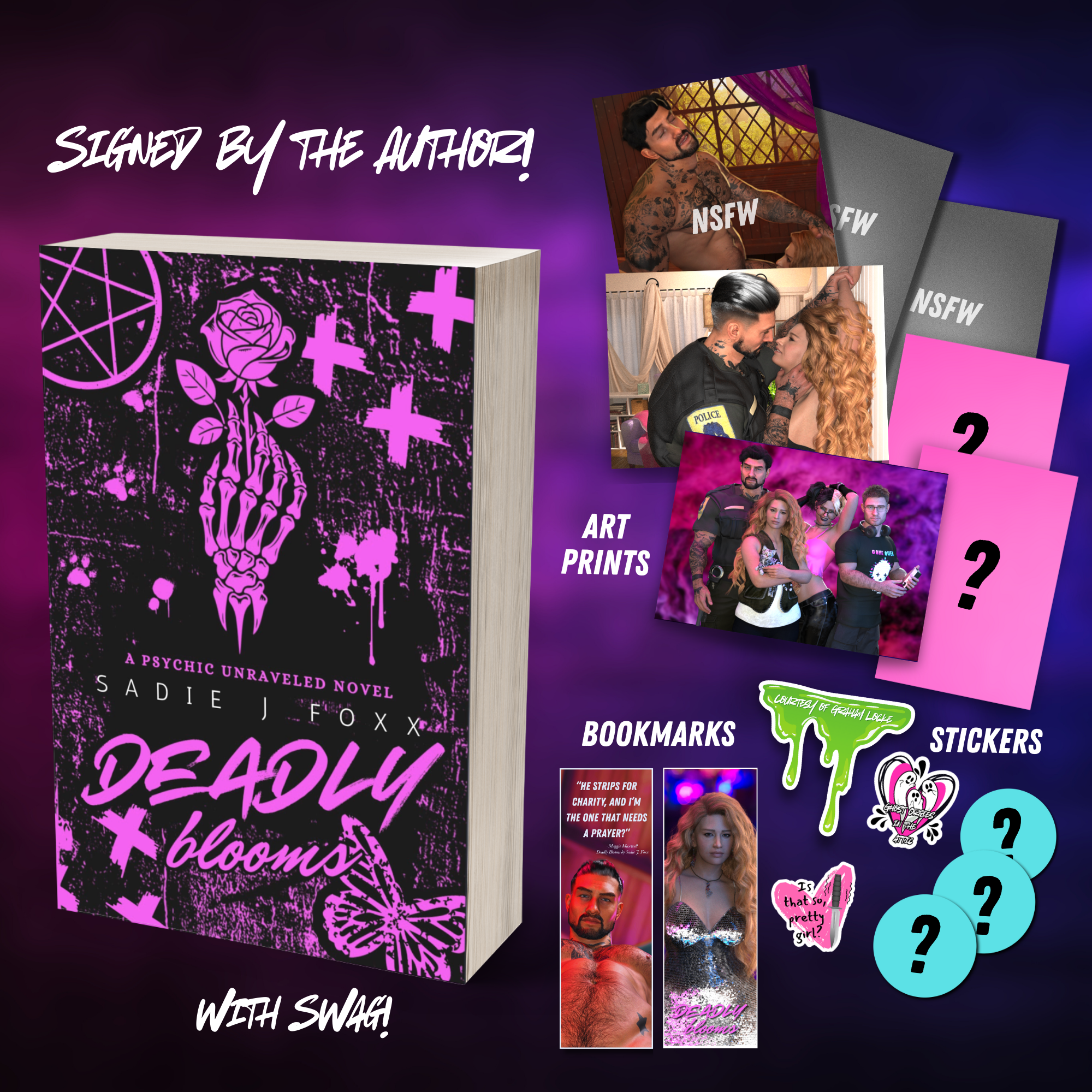 Deadly Blooms - Signed Copy