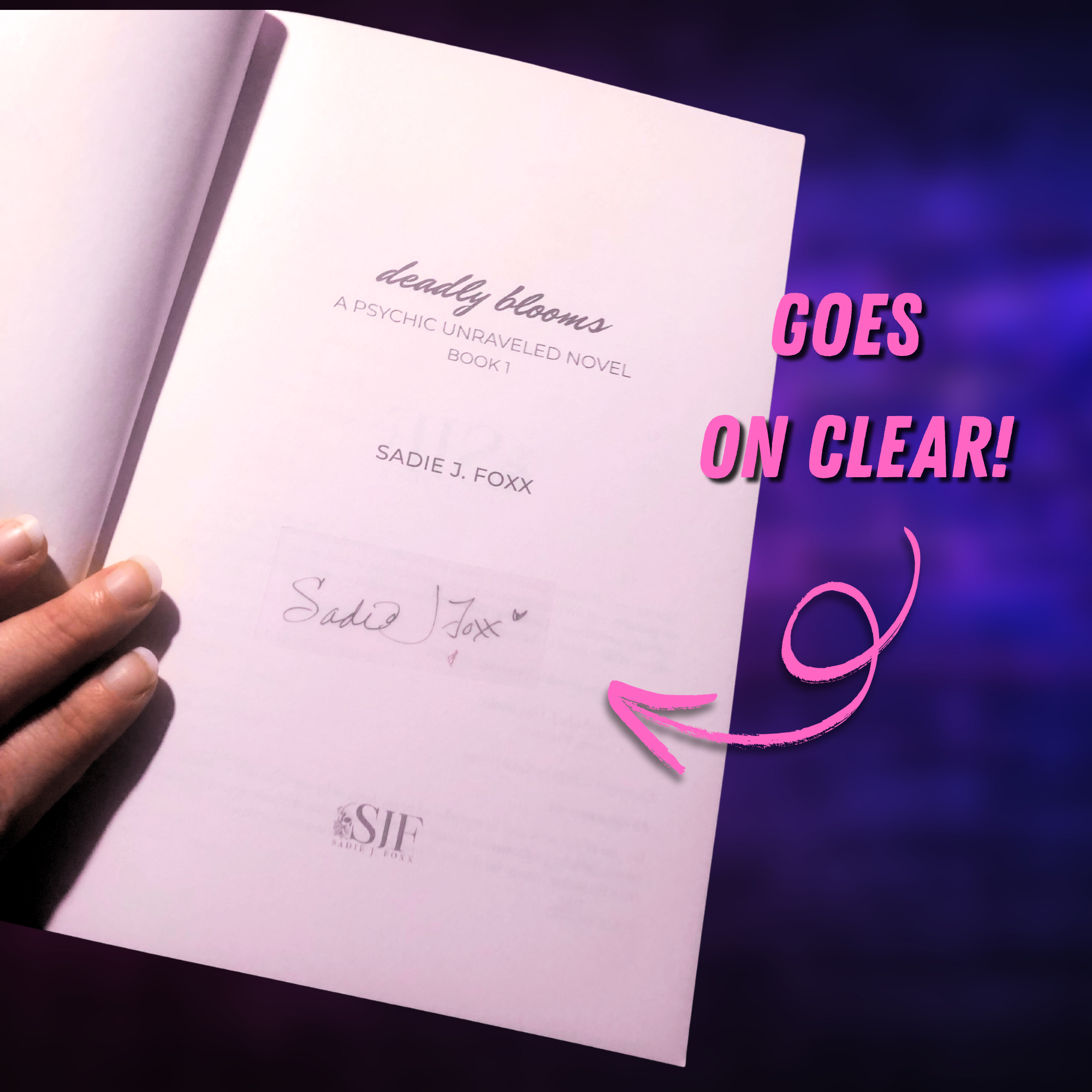 Signature Sticker